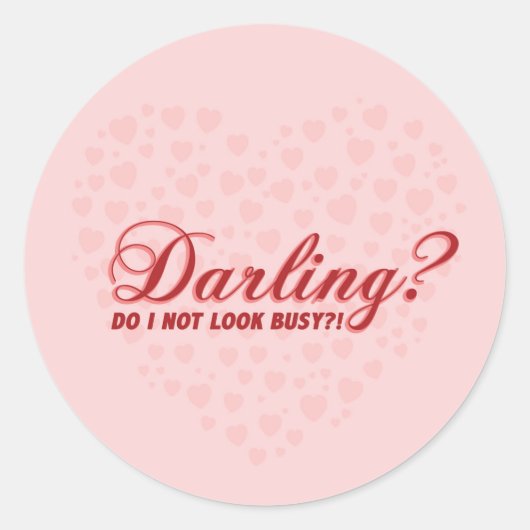 僕はハートと忙しことわざおもしろいを見ない ラウンドシール (正面)