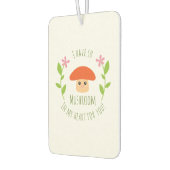 僕はハートに茸を出して冗談を言う カーエアーフレッシュナー (左)