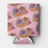 「僕はバスケット入りだ」 缶クーラー (正面)