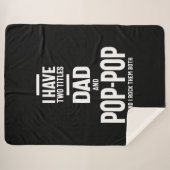 僕はパパが二ポップ・アートのつポップ・アートの シェルパブランケット (正面(横))
