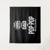 僕はパパが二ポップ・アートのつポップ・アートの タペストリー (正面)