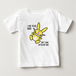 僕はパパを取る ベビーTシャツ