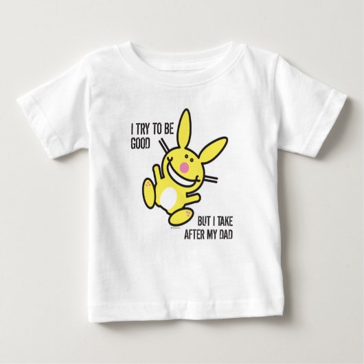 僕はパパを取る ベビーTシャツ (正面)