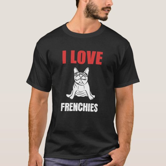 僕はフランス人の動物飼育員が大好きで Tシャツ (正面)