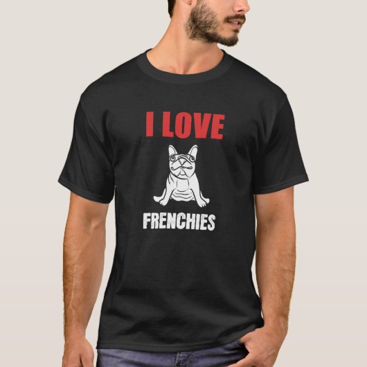 僕はフランス人の動物飼育員が大好きで Tシャツ (正面)