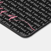 僕はブラック神の子パーソナライズされただ デスクマット (コーナー)