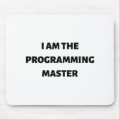 僕はプログラミングの達人だ マウスパッド (正面)