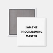 僕はプログラミングの達人だ マグネット (正面/裏面)