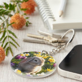 僕はホッピーで春 キーホルダー (正面右)