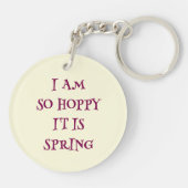 僕はホッピーで春 キーホルダー (裏面)