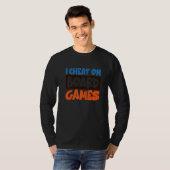 僕はボードゲームでカンニングをする Tシャツ (正面フル)