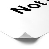 僕はポスターには邪魔されない ポスター (角)