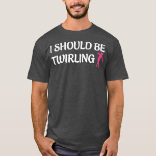 僕はマジョレッテ・バトンおもしろい・トワイリンを巻くべきだ Tシャツ
