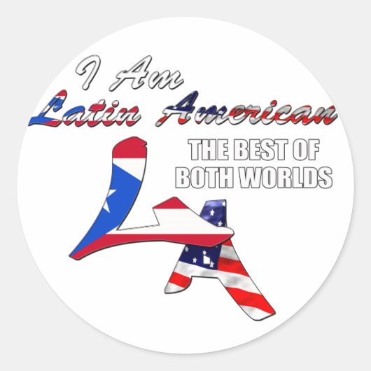 僕はラテンアメリカ人だ ラウンドシール (正面)