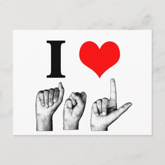 僕はロサンゼルスが大好きだ ポストカード (正面)