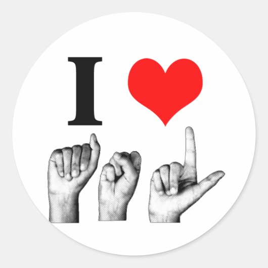 僕はロサンゼルスが大好きだ ラウンドシール (正面)