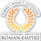 僕はロ考えマン帝国の事だ シール (正面)