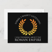 僕はロ考えマン帝国の事だ ポストカード (正面/裏面)