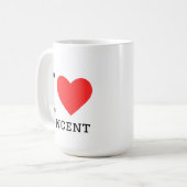 僕はヴィンセントが好き コーヒーマグカップ (正面左)