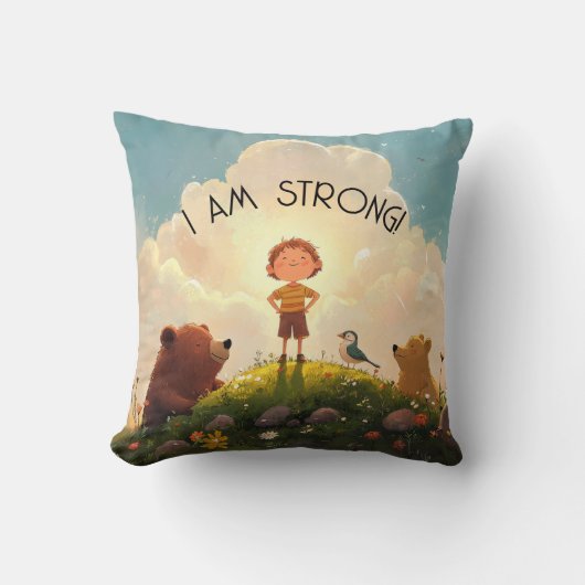 僕は丈夫な少年だ クッション (正面)