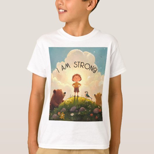 僕は丈夫な少年だ Tシャツ (正面)