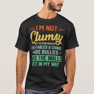 僕は不器用な皮肉な女性の男性の男のおもしろい子Sayin Tシャツ