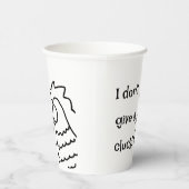 僕は与え困る 紙コップ (右)