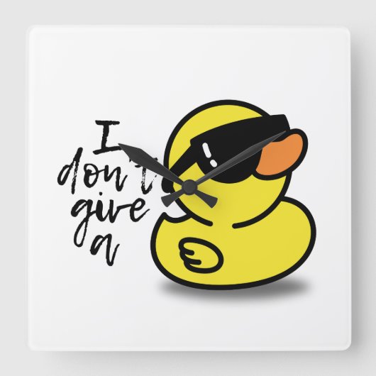 僕は与え非常 スクエア壁時計 (正面)