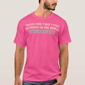 僕は両方避ける Tシャツ