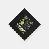 僕は亀の手先おもしろいだランニング スタンダードカクテルナプキン (角)