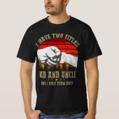 僕は二つの肩書とパパを持っている Tシャツ (正面)