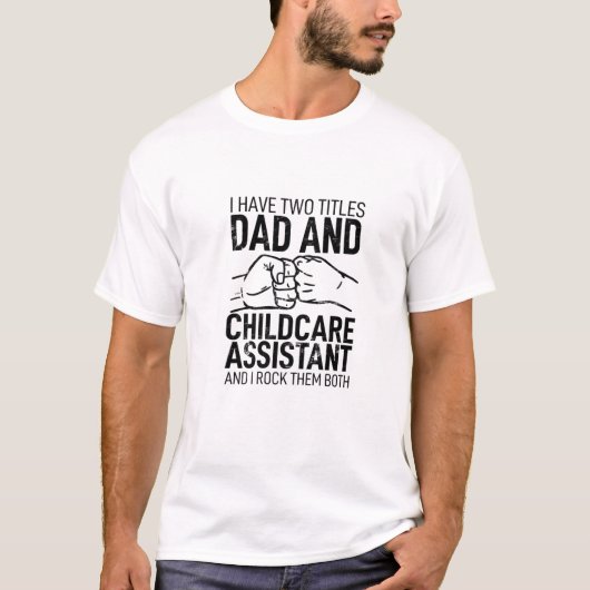 僕は二つの肩書パパ Tシャツ (正面)