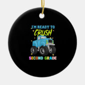 僕は二年生を潰す用意ができている セラミックオーナメント (正面)