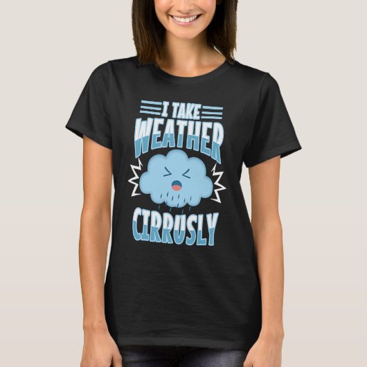 僕は五時頃に天気を見る Tシャツ (正面)