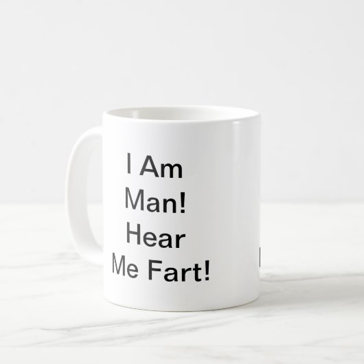 僕は人の言うことを聞く人だ コーヒーマグカップ (正面左)