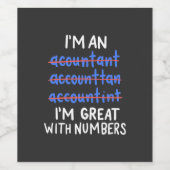 僕は会計士だ ワインラベル (シングルラベル)