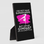 僕は体操選手で危ないかわいらし フォトプラーク (側面)