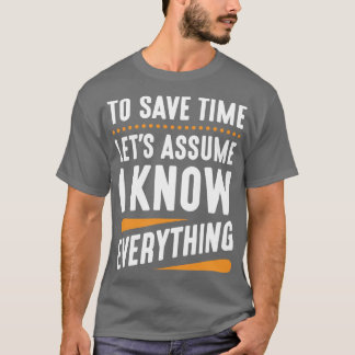 僕は何でも知っている Tシャツ