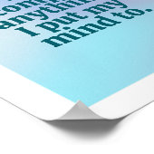 僕は何でも霊感を得る ポスター (角)