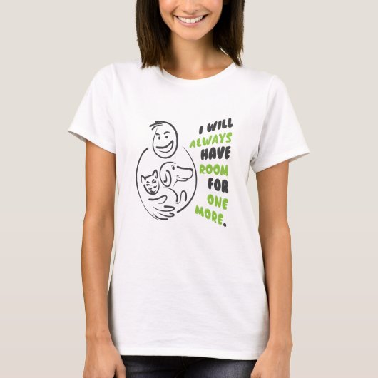 僕は何時でも一人だけ居る Tシャツ (正面)