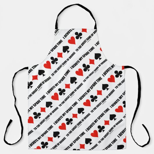 僕は余暇をブリッジゲーム素晴らしに費やす エプロン (正面)