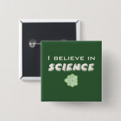 僕は信じ科学の道だ 缶バッジ (正面&裏面)