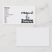 僕は信じ話をする 名刺 (正面/裏面)