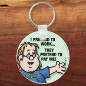 僕は働くふりをする キーホルダー (正面)