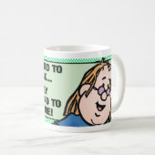 僕は働くふりをする コーヒーマグカップ (正面右)