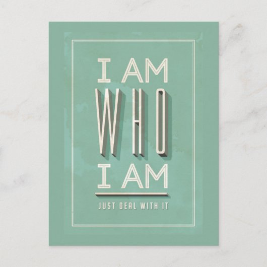 僕は僕だ ポストカード (正面)