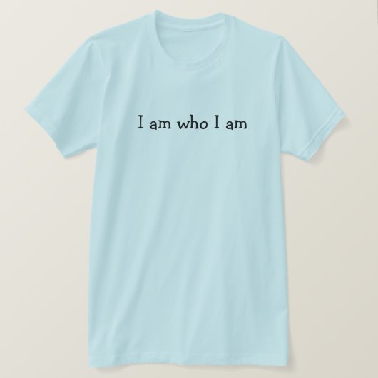 僕は僕だ Tシャツ (デザイン正面)