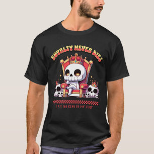 僕は僕の物語の王だ ロイヤルティが決して死なない Tシャツ