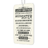 僕は兄貴のクリスマスプレゼントとして幸運だ カーエアーフレッシュナー (左)