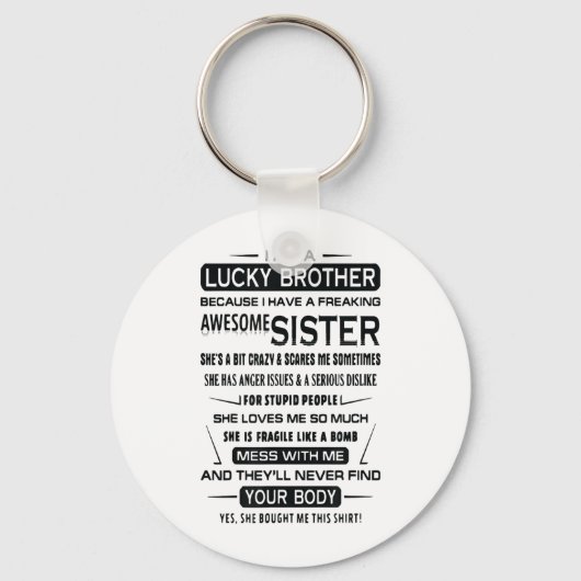 僕は兄貴のクリスマスプレゼントとして幸運だ キーホルダー (正面)